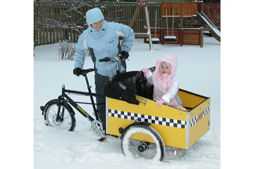 Man kan også cykle om vinteren